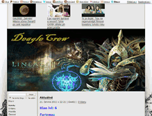 Tablet Screenshot of lineage-zone.blog.cz