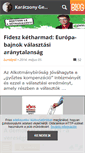 Mobile Screenshot of karacsonygergely.blog.hu