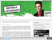 Tablet Screenshot of karacsonygergely.blog.hu