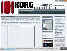 Tablet Screenshot of korg.blog.hu