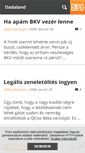 Mobile Screenshot of dadaland.blog.hu