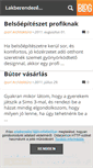 Mobile Screenshot of lakberendezesi-otletek.blog.hu