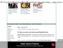 Tablet Screenshot of fcbayernmunchen.blog.cz