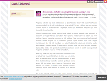 Tablet Screenshot of dualstarskereso.blog.hu