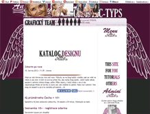Tablet Screenshot of graphic-typs.blog.cz