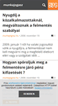 Mobile Screenshot of munkajogasz.blog.hu