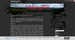 Desktop Screenshot of hikingfit.blog.hu