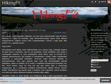 Tablet Screenshot of hikingfit.blog.hu