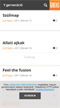 Mobile Screenshot of fiatalsagbolondsag.blog.hu