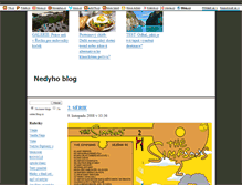 Tablet Screenshot of nined.blog.cz