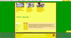 Desktop Screenshot of kreccinovinky.blog.cz