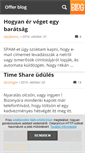 Mobile Screenshot of offer.blog.hu