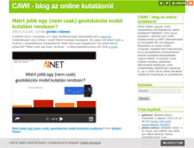 Tablet Screenshot of cawi.blog.hu