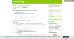 Desktop Screenshot of kanban.blog.hu