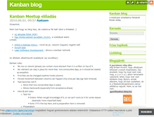 Tablet Screenshot of kanban.blog.hu