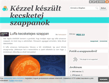 Tablet Screenshot of haziszappan.blog.hu