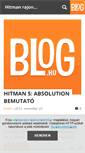 Mobile Screenshot of hitmanfan.blog.hu
