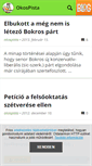 Mobile Screenshot of okospista.blog.hu