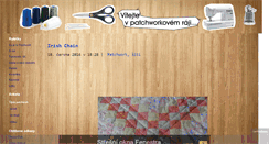 Desktop Screenshot of patchwork-fifinka.blog.cz