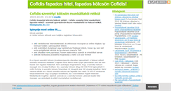 Desktop Screenshot of hitelajanlatok.blog.hu
