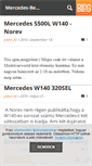 Mobile Screenshot of mercedesdiecast.blog.hu