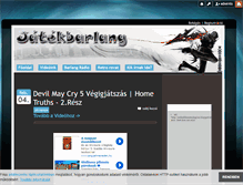 Tablet Screenshot of jatekbarlang.blog.hu
