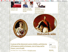 Tablet Screenshot of historisch.blog.cz