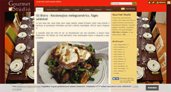 Desktop Screenshot of gourmetstudio.blog.hu