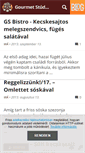 Mobile Screenshot of gourmetstudio.blog.hu