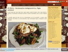 Tablet Screenshot of gourmetstudio.blog.hu