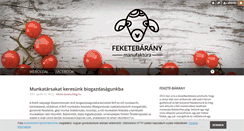 Desktop Screenshot of fekete-barany.blog.hu