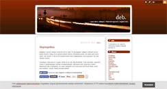Desktop Screenshot of deborah.blog.hu