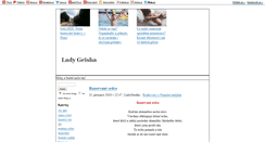 Desktop Screenshot of ladygeisha.blog.cz