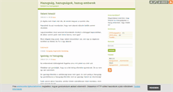 Desktop Screenshot of hazugsag.blog.hu
