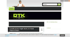 Desktop Screenshot of dtkshow.blog.hu