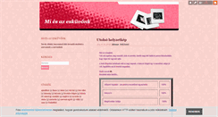 Desktop Screenshot of ideneskuszunk.blog.hu