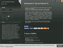Tablet Screenshot of dezso.blog.hu
