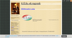 Desktop Screenshot of kesz.blog.hu