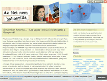 Tablet Screenshot of habosvilla.blog.hu
