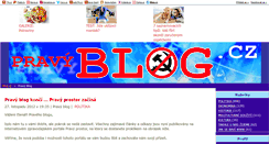 Desktop Screenshot of pravyblog.blog.cz
