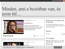 Tablet Screenshot of bozotvirag.blog.hu
