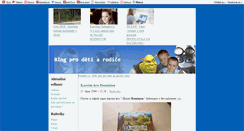 Desktop Screenshot of deti.blog.cz