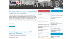 Desktop Screenshot of amerika.blog.nl