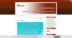 Desktop Screenshot of calendula.blog.hu