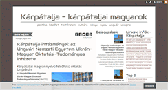 Desktop Screenshot of karpatalja.blog.hu