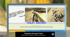 Desktop Screenshot of holkysikorky.blog.cz