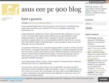 Tablet Screenshot of eeepc.blog.hu