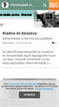 Mobile Screenshot of filmhiradok.blog.hu