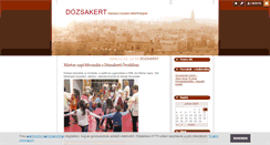 Desktop Screenshot of dozsakert.blog.hu