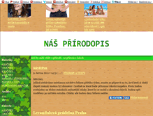 Tablet Screenshot of nase-biologie.blog.cz
